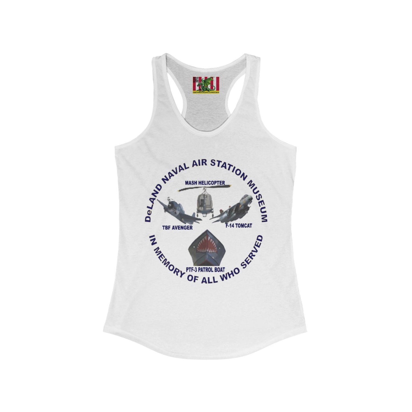 DNASM Student Art Women's Racerback Tank Top by theGreenDragonTavern.shop