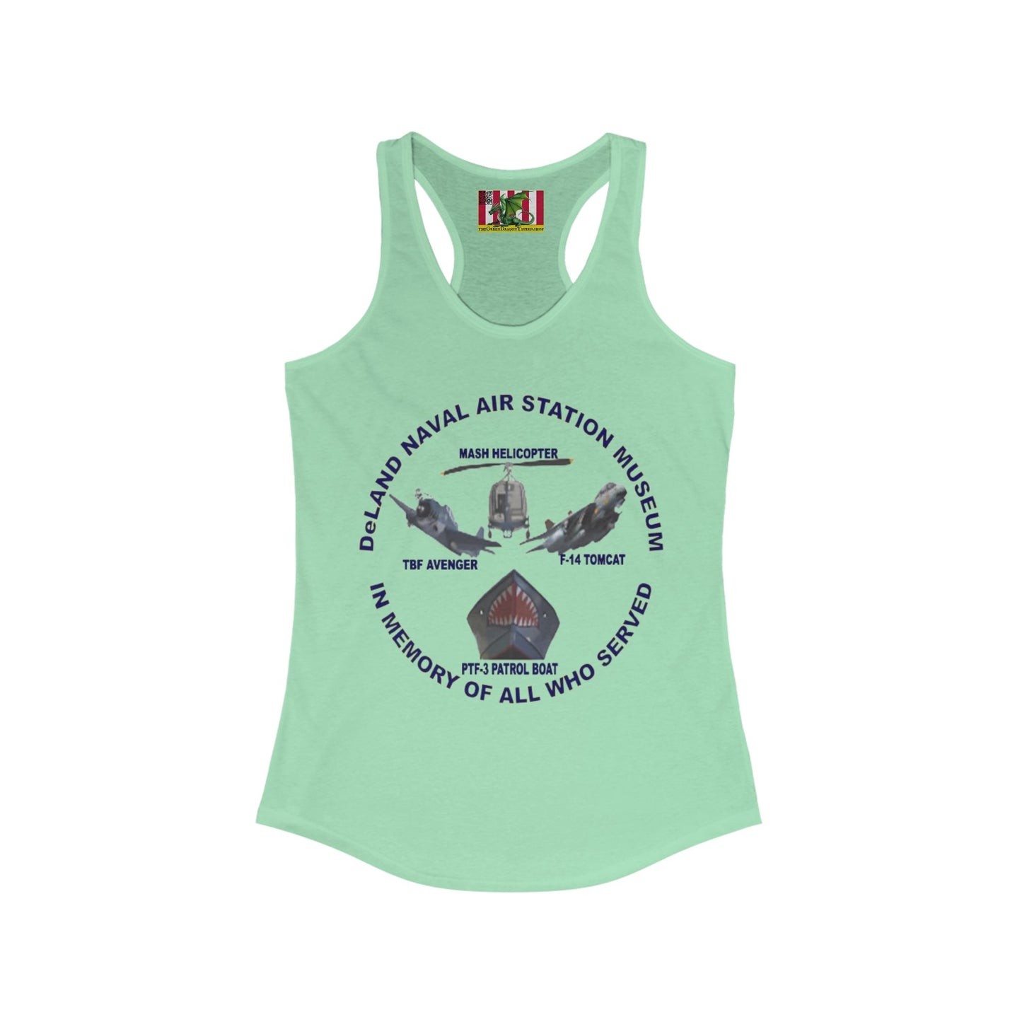 DNASM Student Art Women's Racerback Tank Top by theGreenDragonTavern.shop