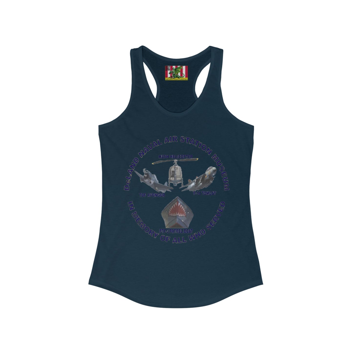 DNASM Student Art Women's Racerback Tank Top by theGreenDragonTavern.shop