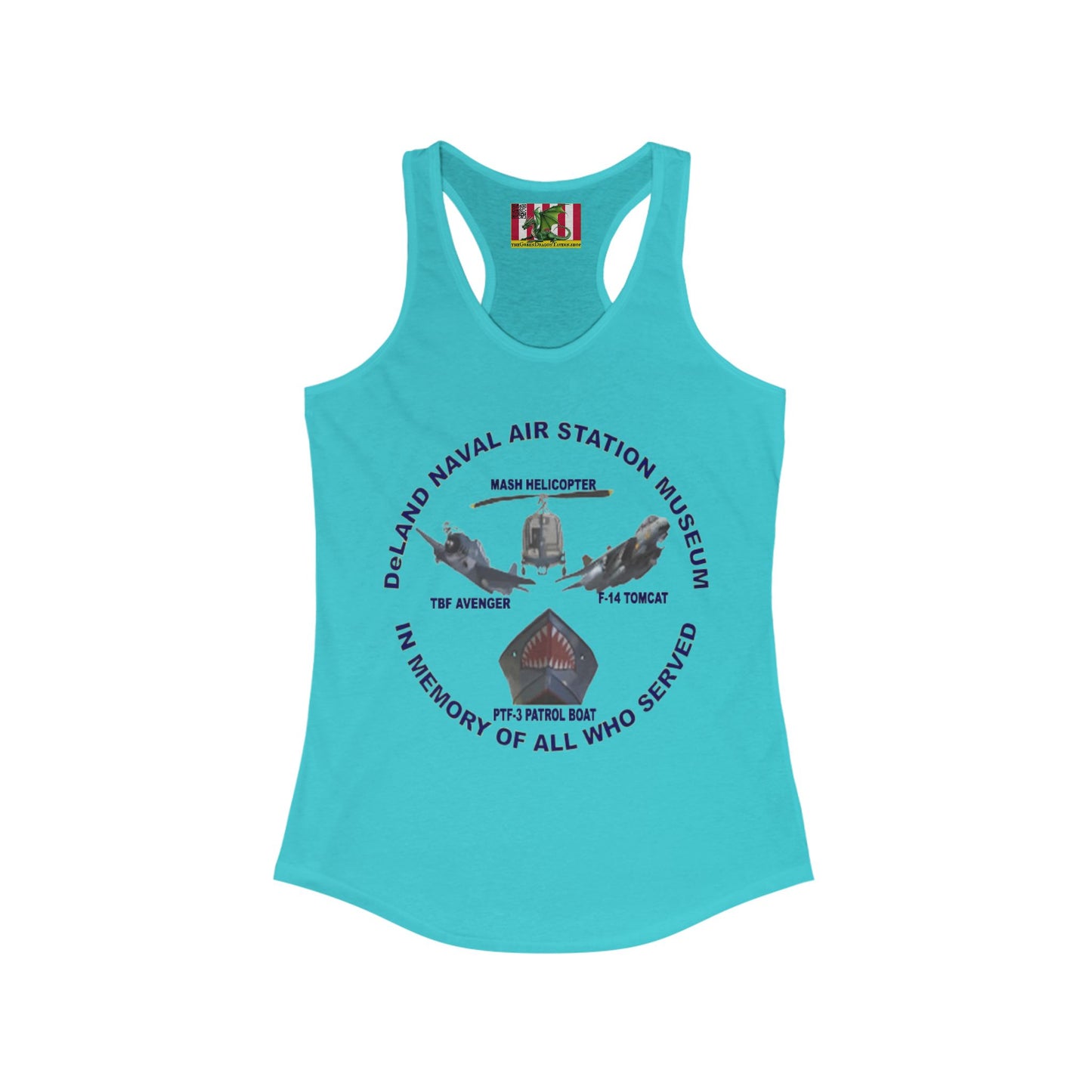 DNASM Student Art Women's Racerback Tank Top by theGreenDragonTavern.shop