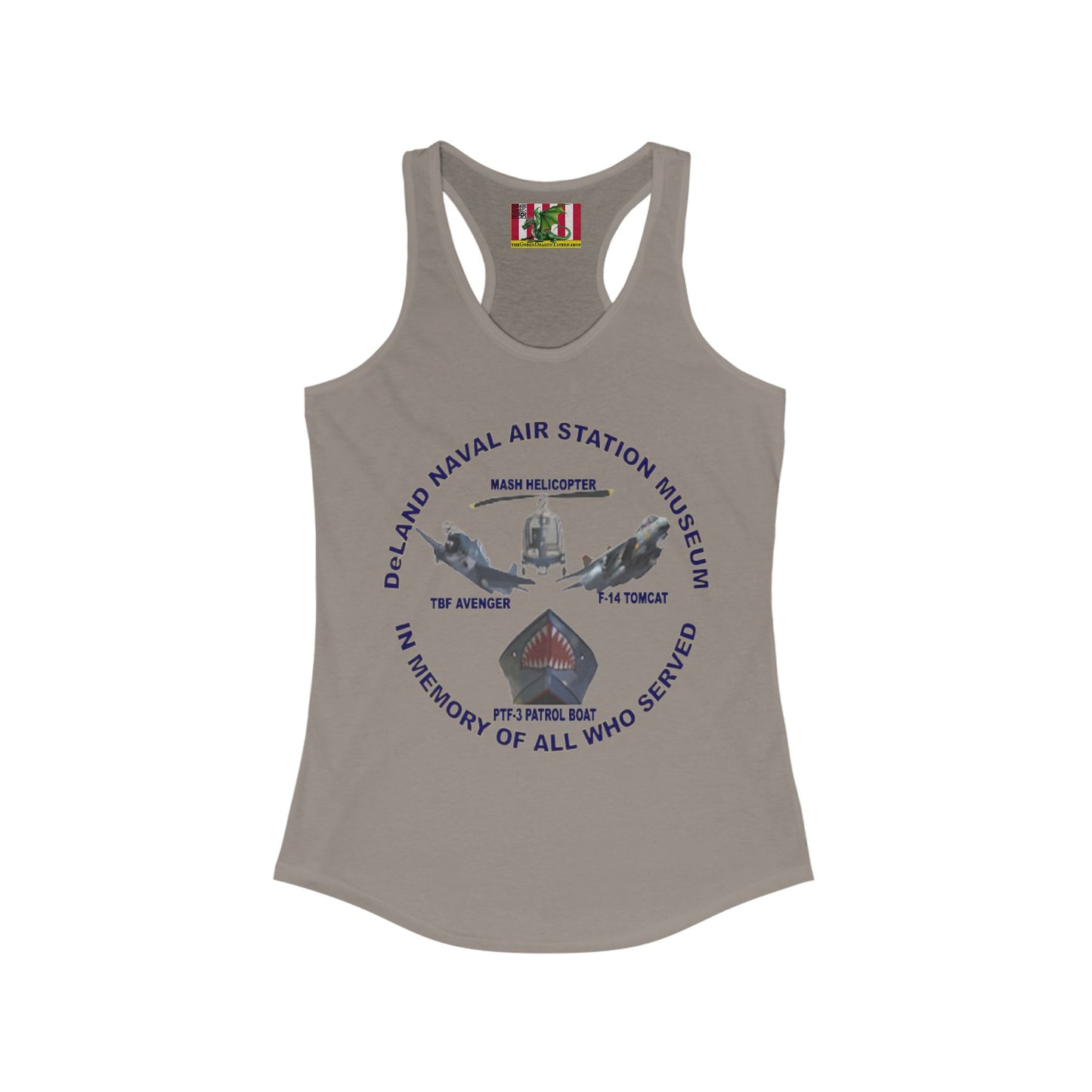 DNASM Student Art Women's Racerback Tank Top by theGreenDragonTavern.shop