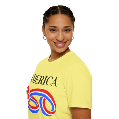 America 250 Black font, Light colors, Unisex T-Shirt by theGreenDragonTavern.shop