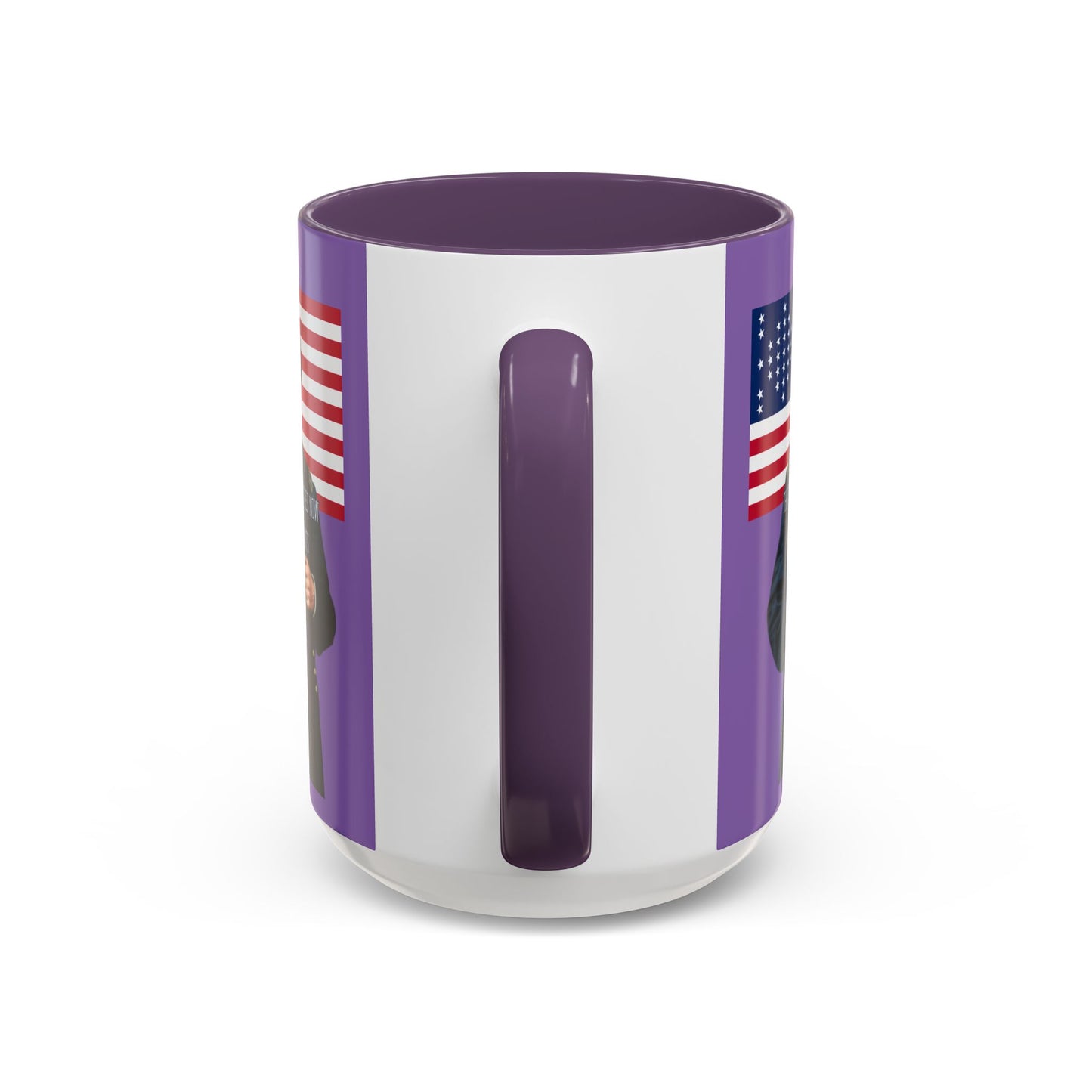"Traitors and Patriots" Ulysses Grant Light Purple Accent Mug by theGreenDragonTavern.shop