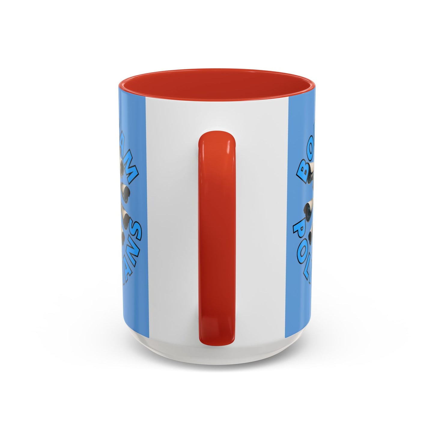 Bodycam the Politicians Cameras Blue Accent Mug by theGreenDragonTavern.shop
