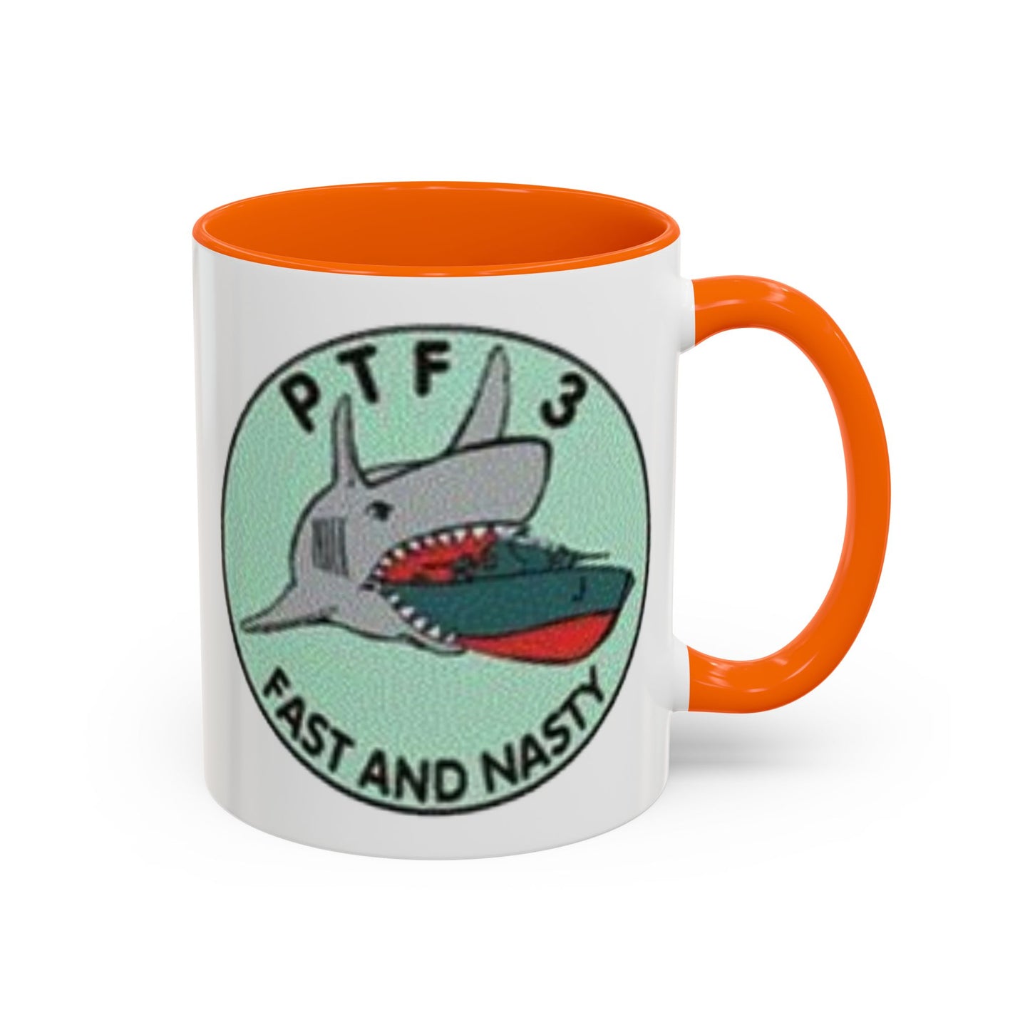 DNASM PTF-3 White Accent Mug by theGreenDragonTavern.shop