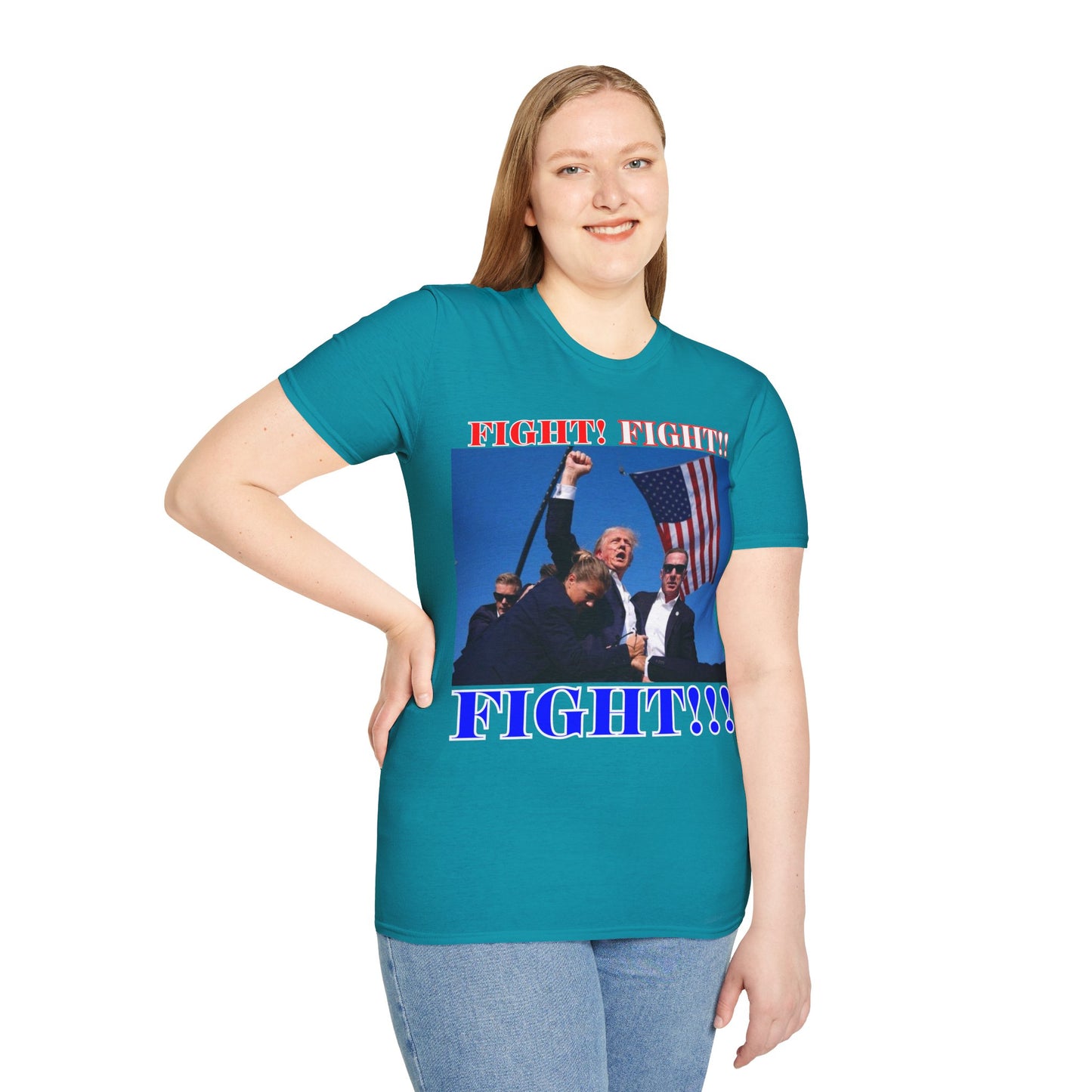 FIGHT! FIGHT!! FIGHT!!! Dark colors Unisex T-Shirt by theGreenDragonTavern.shop