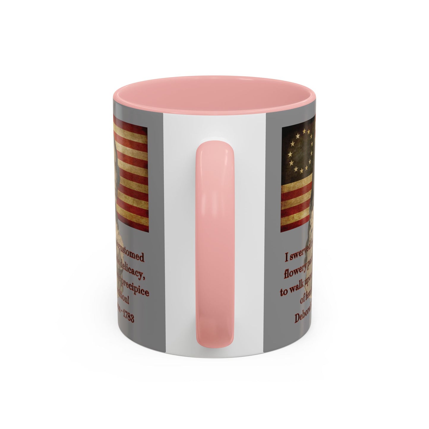 Deborah Sampson, America's Mulan Grey Accent Mug by theGreenDragonTavern.shop