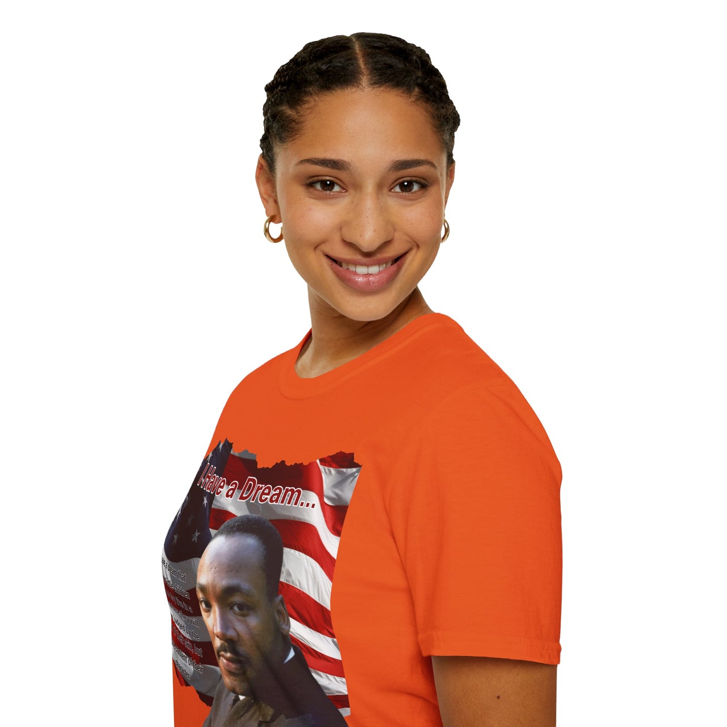 "I Have a Dream" MLKJr Light colors Unisex T-Shirt by theGreenDragonTavern.shop