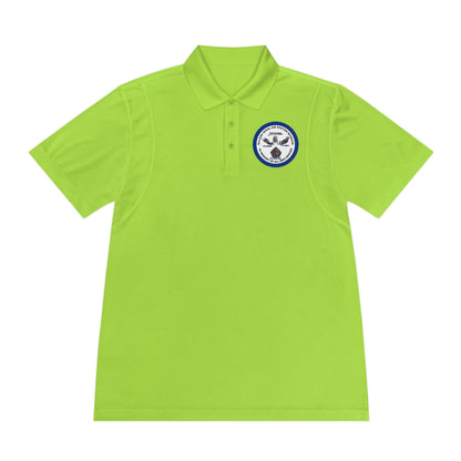 DNASM Student Art Navy Frame, 2-Sided Sport Polo Shirt by theGreenDragonTavern.shop