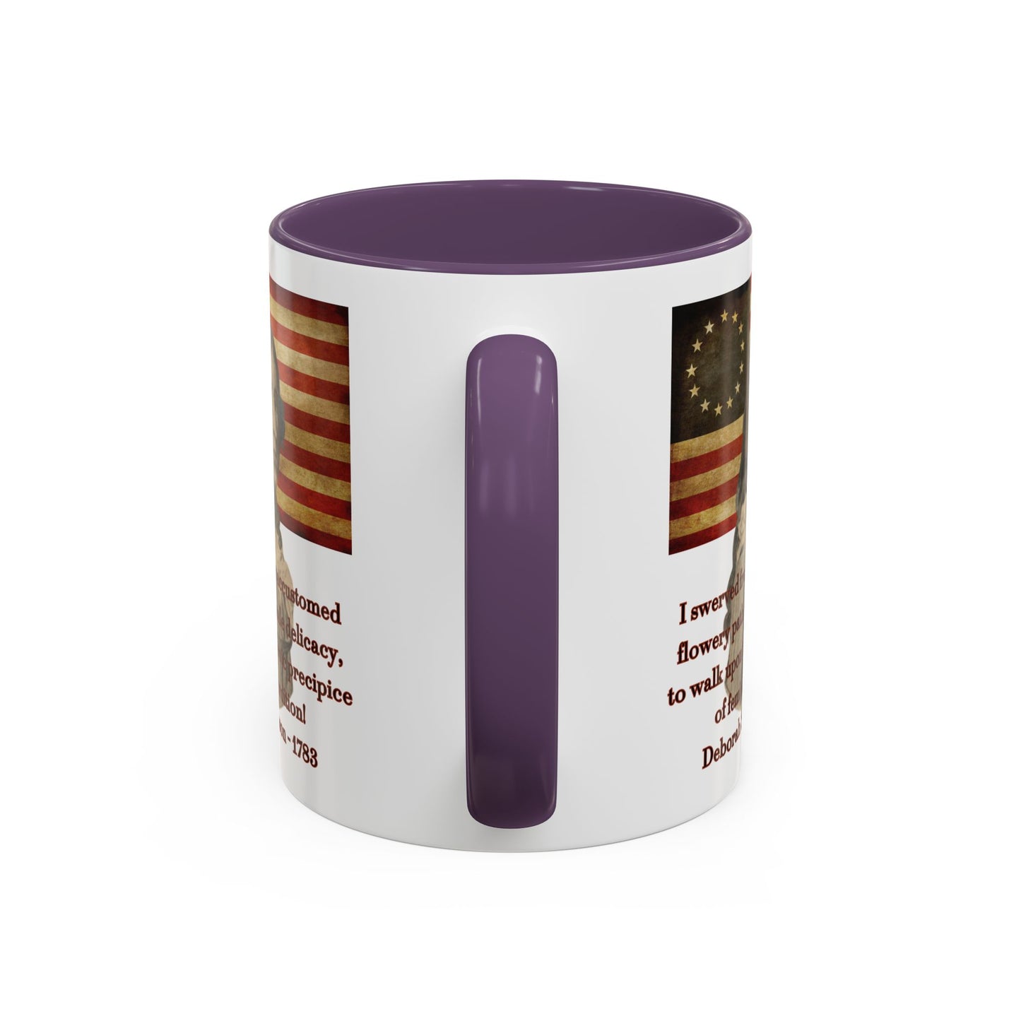 Deborah Sampson, America's Mulan White Accent Mug by theGreenDragonTavern.shop