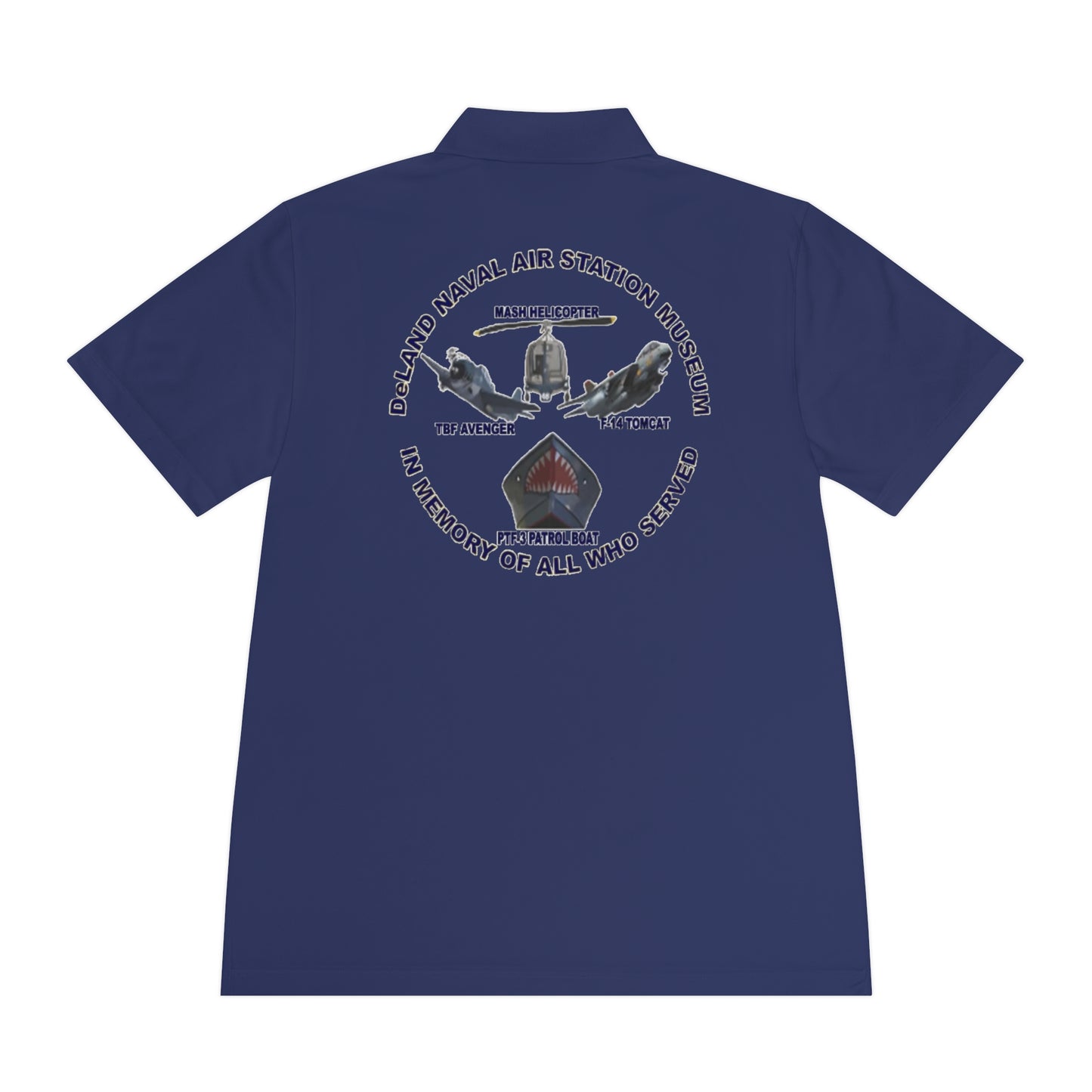 DNASM Student Art 2-Sided Sport Polo Shirt by theGreenDragonTavern.shop