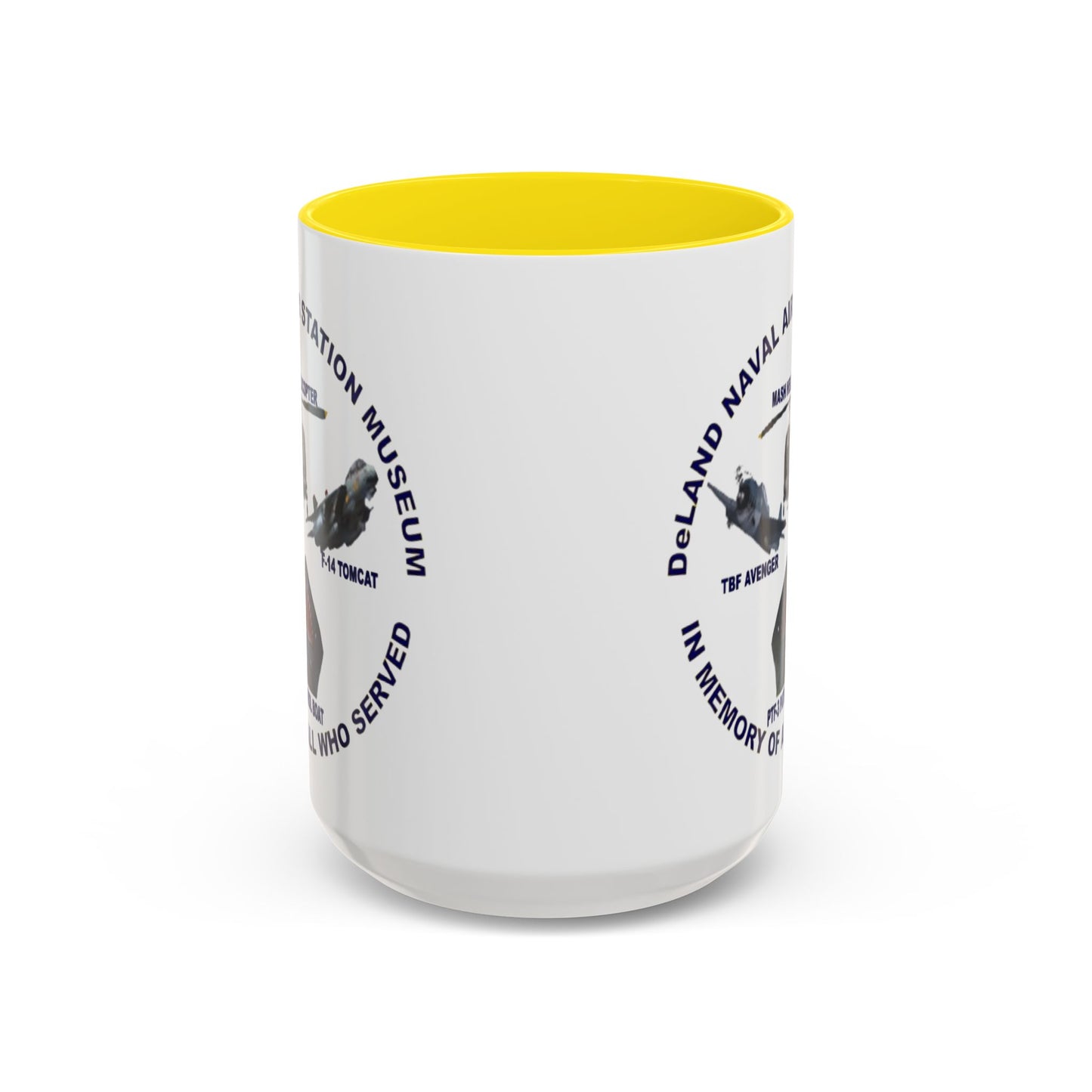 DNASM Student art White Accent Mug by theGreenDragonTavern.shop