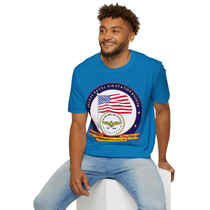 DeLand Naval Air Station Museum Darker Colors Unisex T-Shirt by theGreenDragonTavern.shop