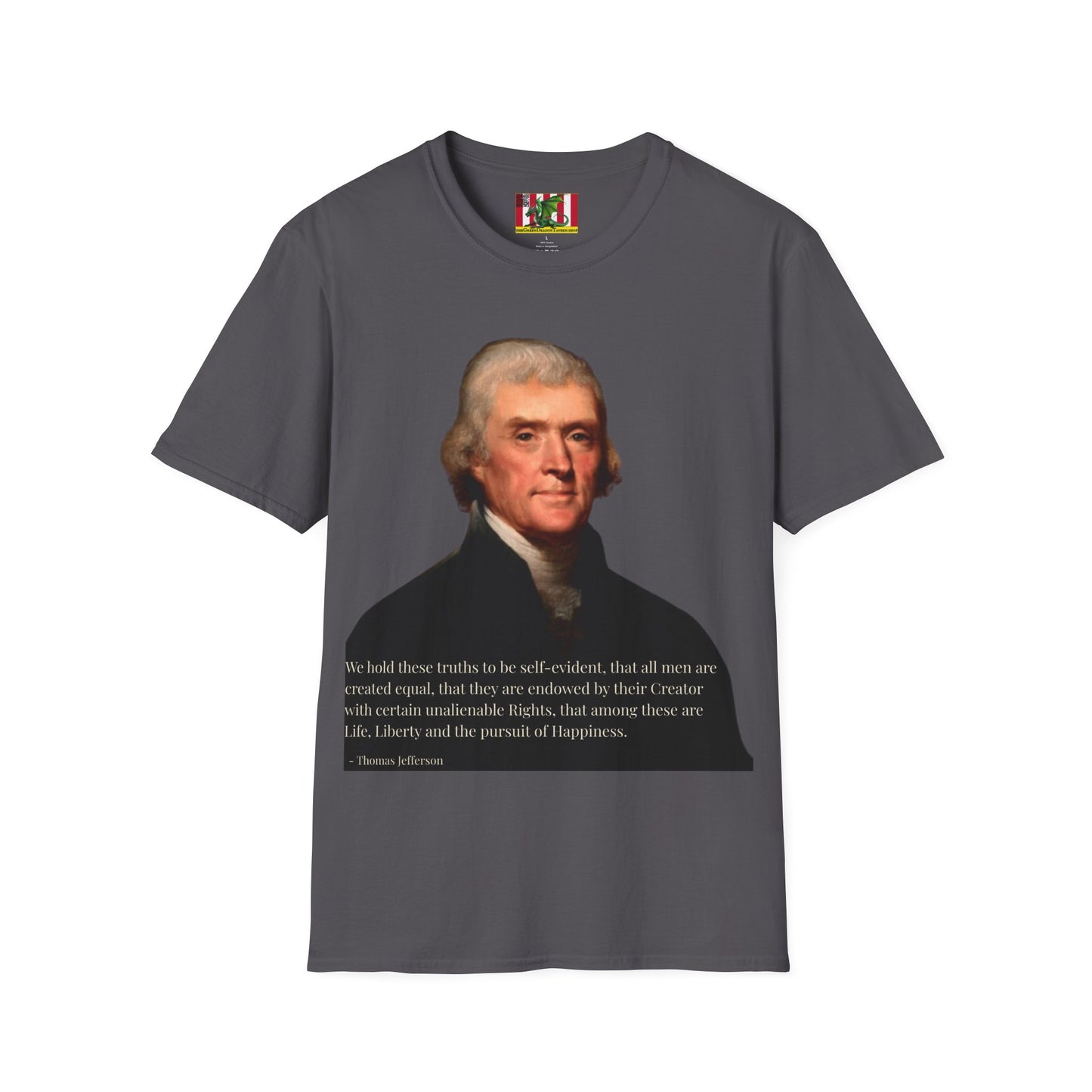 We hold these truths to be self-evident Dark colors Unisex T-Shirt by theGreenDragonTavern.shop