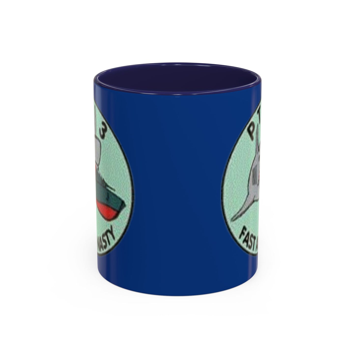 DNASM PTF-3 Blue Accent Mug by theGreenDragonTavern.shop