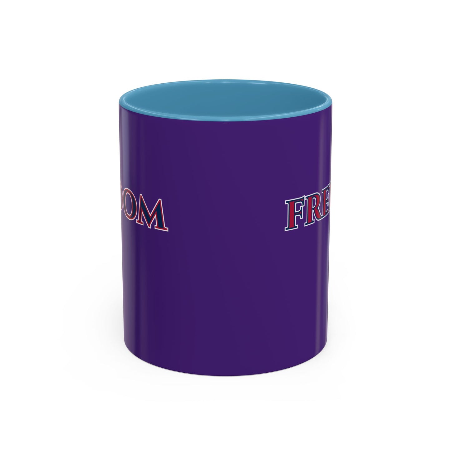 Freedom, Dark Purple Accent Mug by theGreenDragonTavern.shop