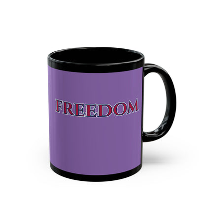 Freedom, Light Purple Mug by theGreenDragonTavern.shop