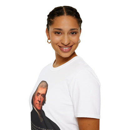 We hold these truths to be self-evident Light colors Unisex T-Shirt by theGreenDragonTavern.shop