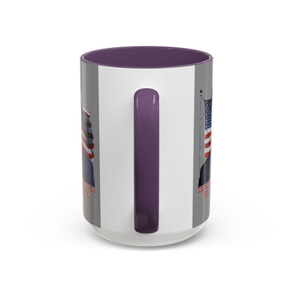 Charlie Kirk, Healthy Debate Grey Accent Mug by theGreenDragonTavern.shop