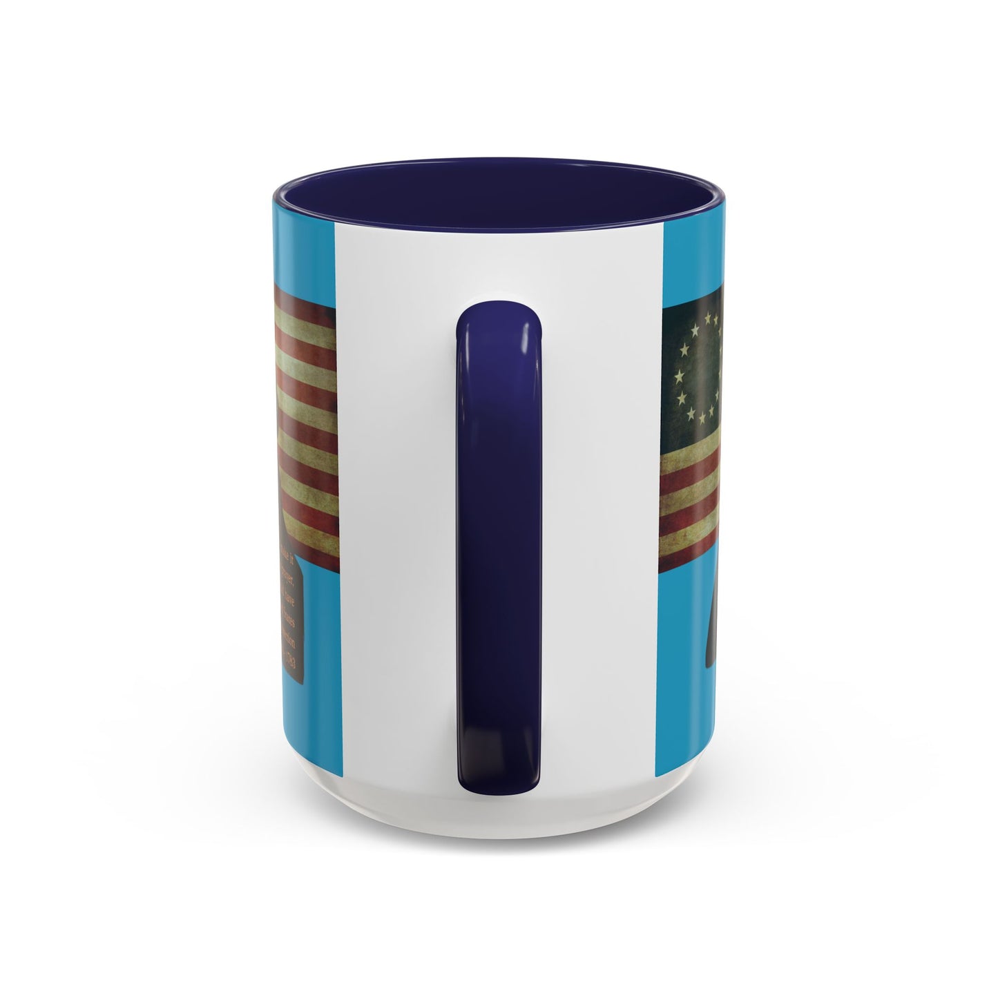 Washington's Earnest Prayer Turquoise Accent Mug by theGreenDragonTavern.shop