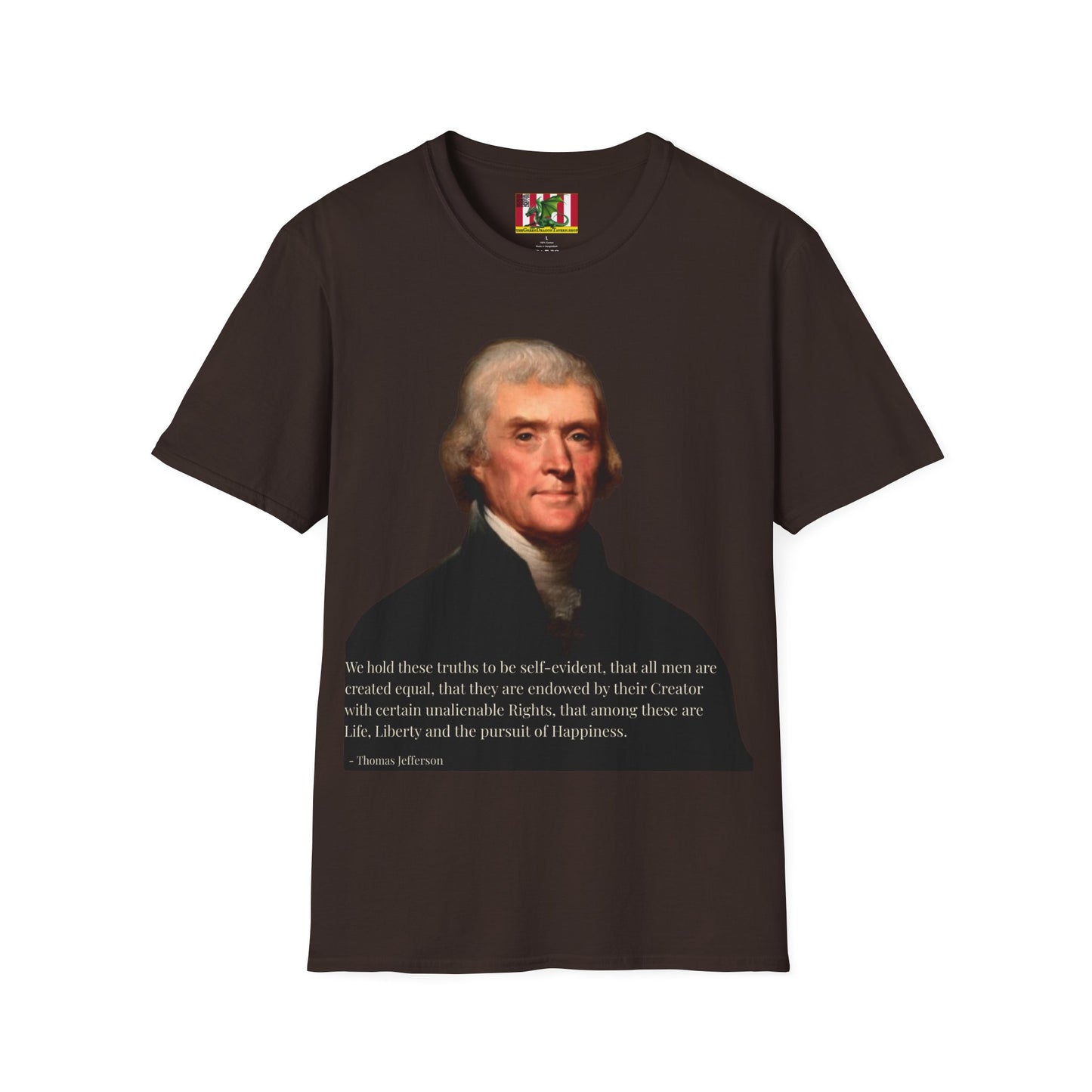 We hold these truths to be self-evident Dark colors Unisex T-Shirt by theGreenDragonTavern.shop