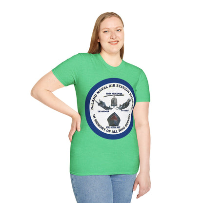 DNASM Student Art Navy Frame Darker colors Unisex T-Shirt by theGreenDragonTavern.shop