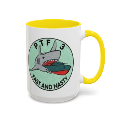 DNASM PTF-3 White Accent Mug by theGreenDragonTavern.shop