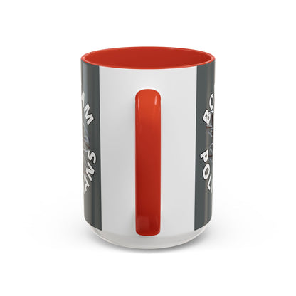 Bodycam the Politicians Drone Grey Accent Mug by theGreenDragonTavern.shop