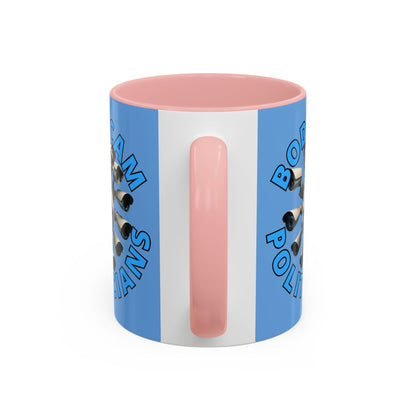 Bodycam the Politicians Cameras Blue Accent Mug by theGreenDragonTavern.shop