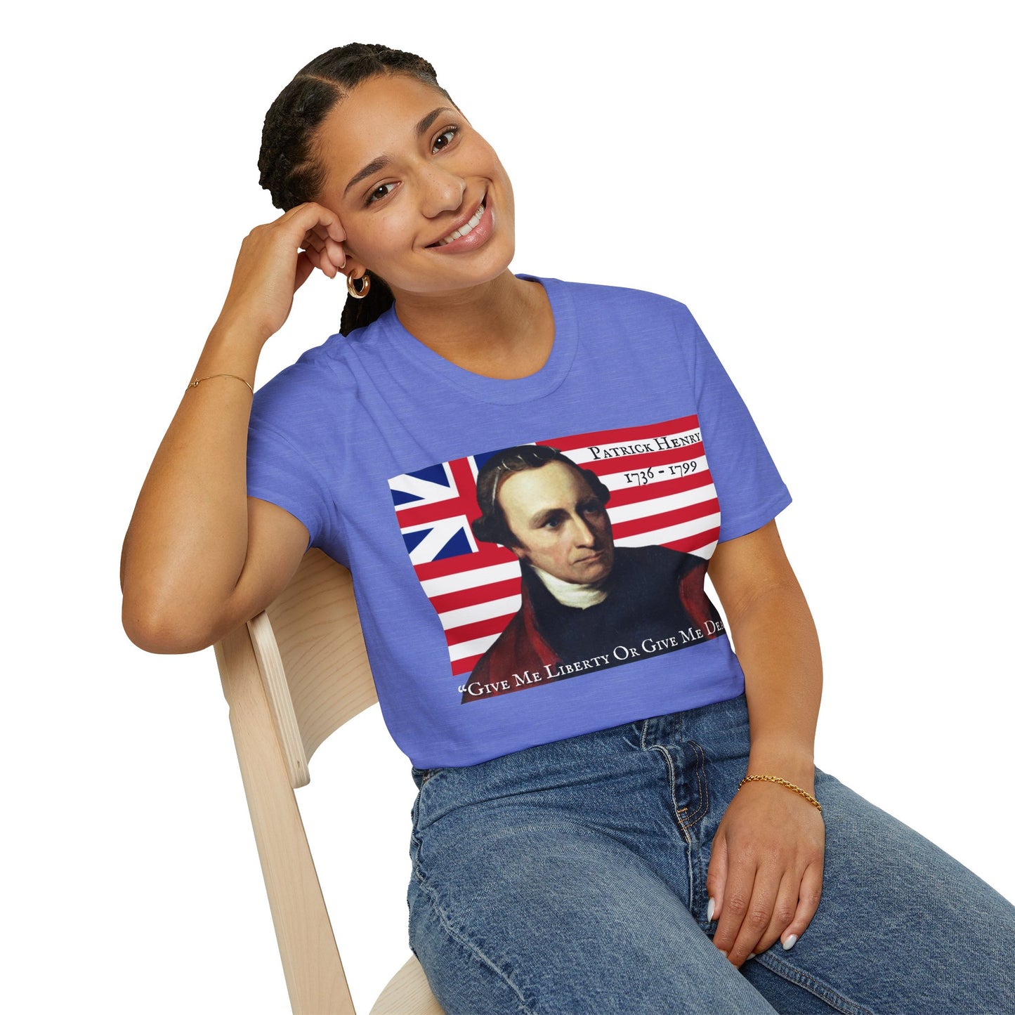 Patrick Henry LTcolors Unisex T-Shirt by theGreenDragonTavern.shop