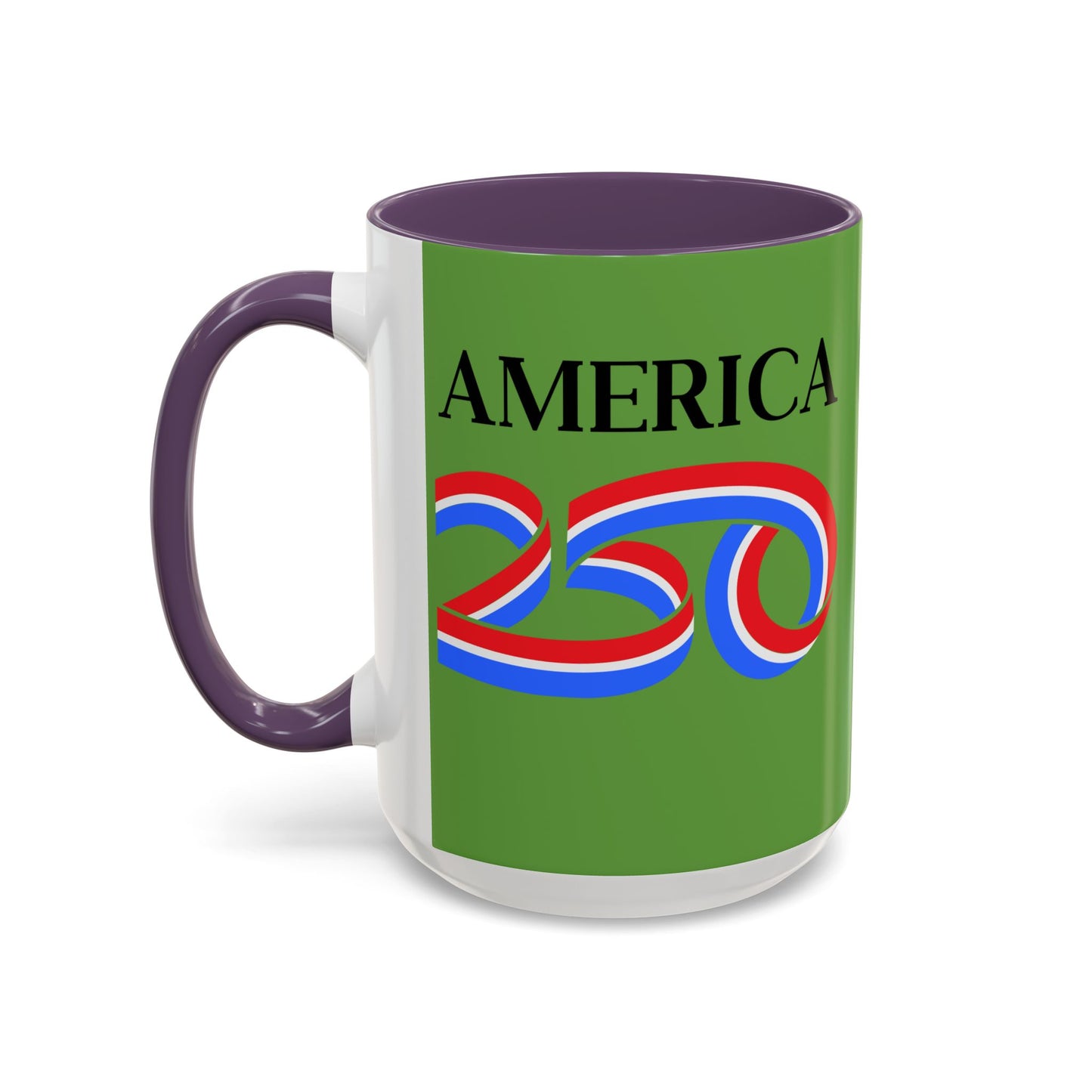 America 250 Green Accent Mug by theGreenDragonTavern.shop