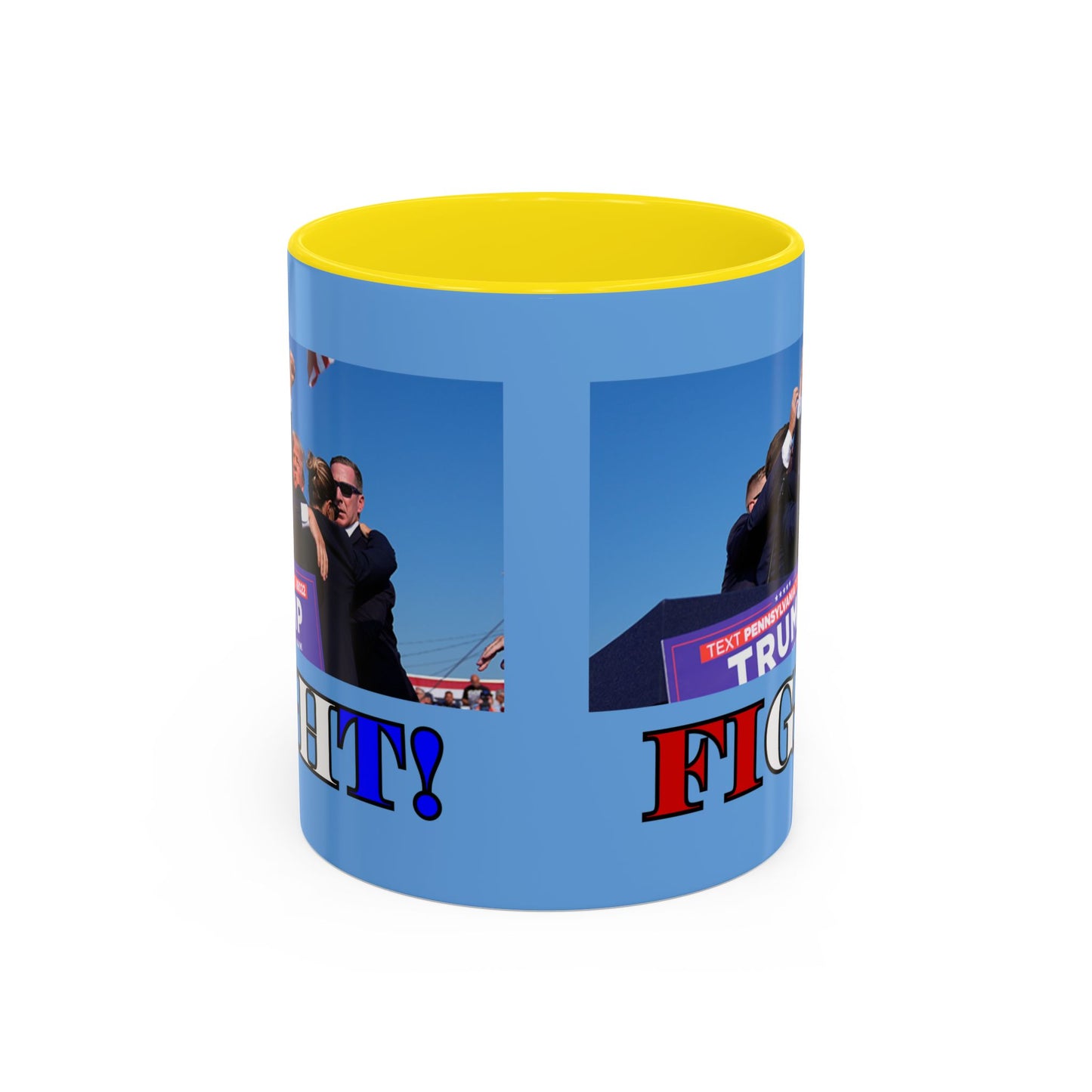 Fight! Accent Mug by theGreenDragonTavern.shop