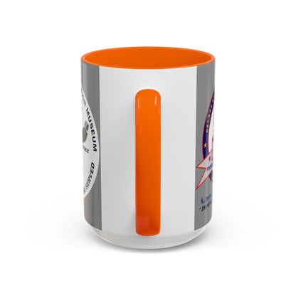 DNASM 2-sided, Founding & Student Art w/WhiteBG Grey Accent Mug by theGreenDragonTavern.shop