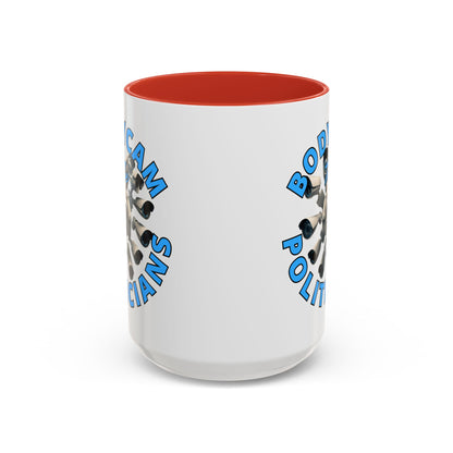 Bodycam the Politicians Cameras White Accent Mug by theGreenDragonTavern.shop