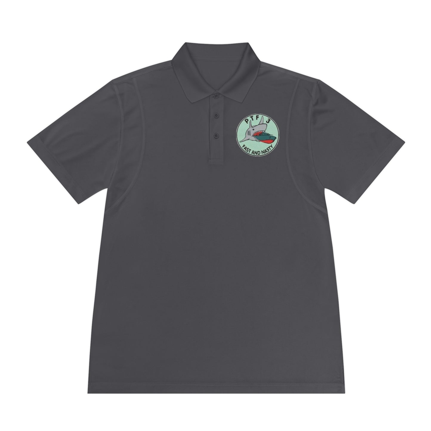 DNASM PTF-3 Sport Polo Shirt by theGreenDragonTavern.shop