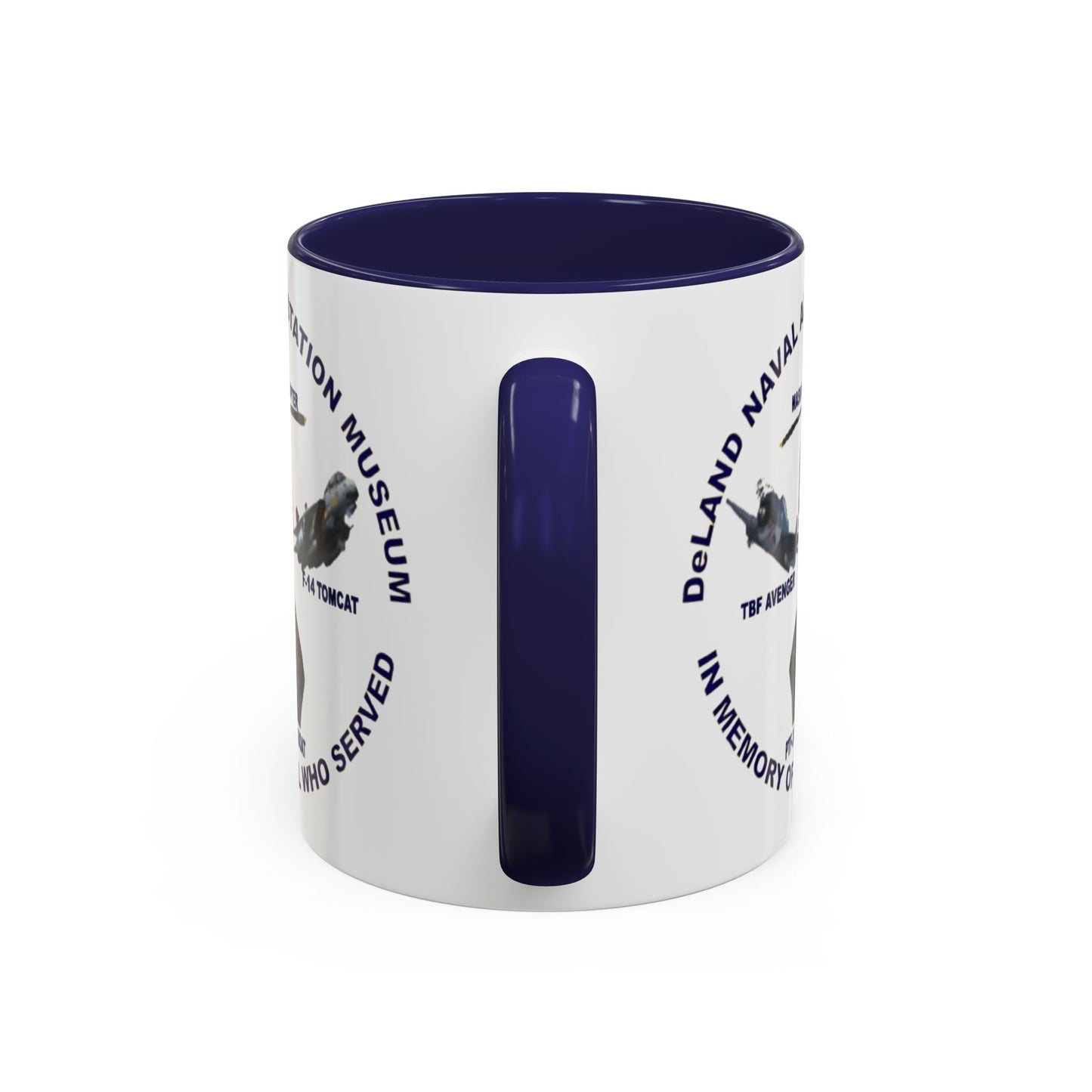 DNASM Student art White Accent Mug by theGreenDragonTavern.shop