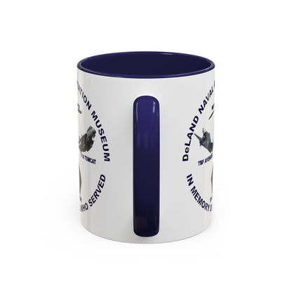 DNASM Student art White Accent Mug by theGreenDragonTavern.shop