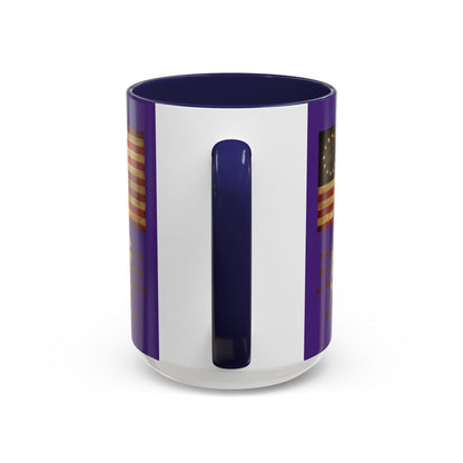 Deborah Sampson, America's Mulan Dark Purple Accent Mug by theGreenDragonTavern.shop