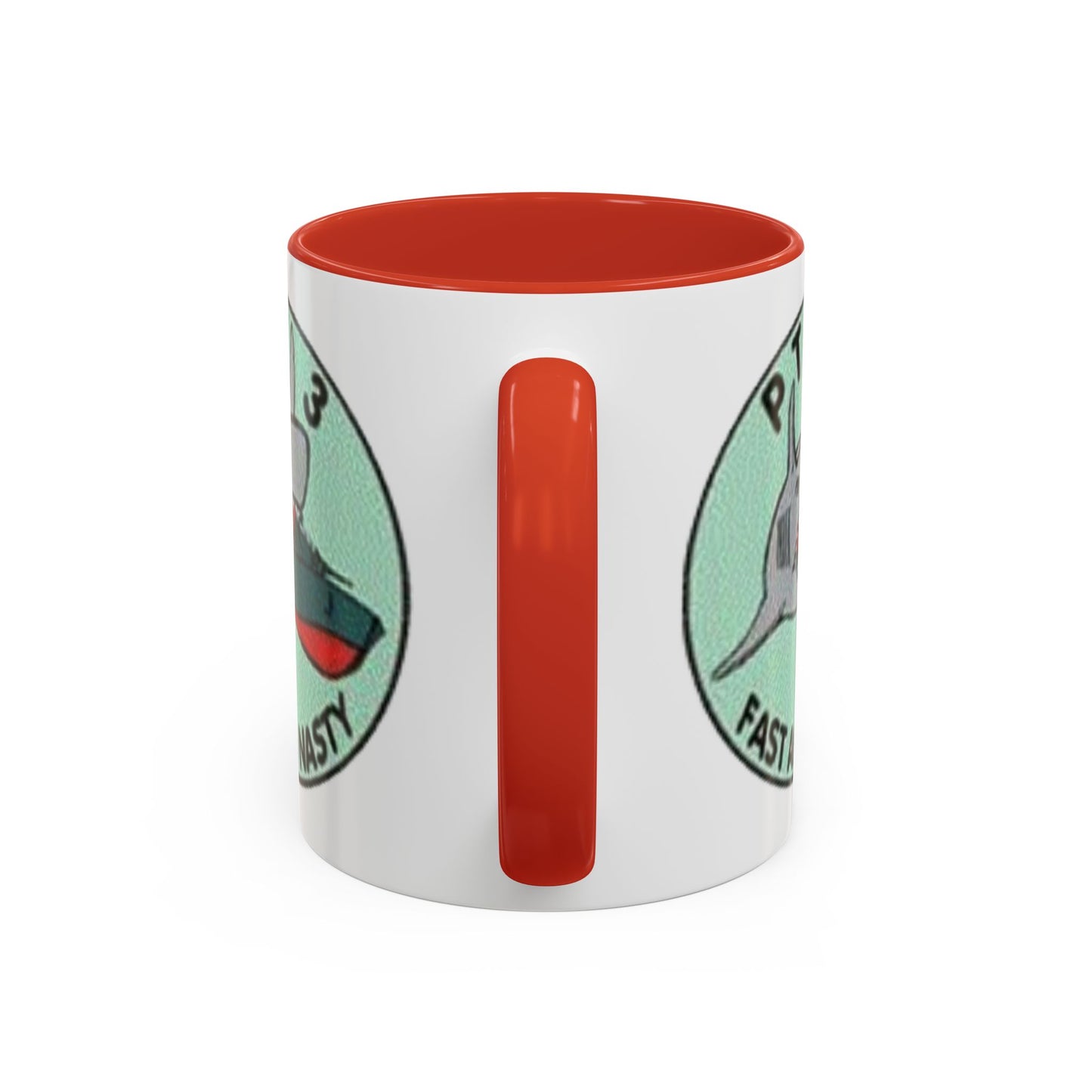 DNASM PTF-3 White Accent Mug by theGreenDragonTavern.shop