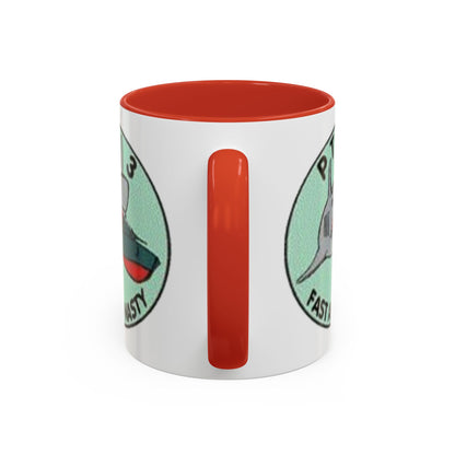 DNASM PTF-3 White Accent Mug by theGreenDragonTavern.shop