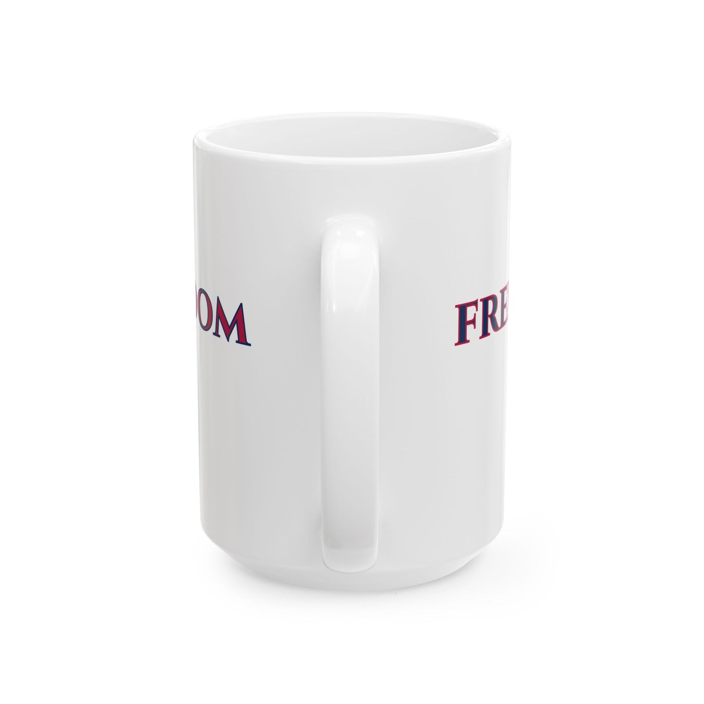 Freedom, White Mug by theGreenDragonTavern.shop