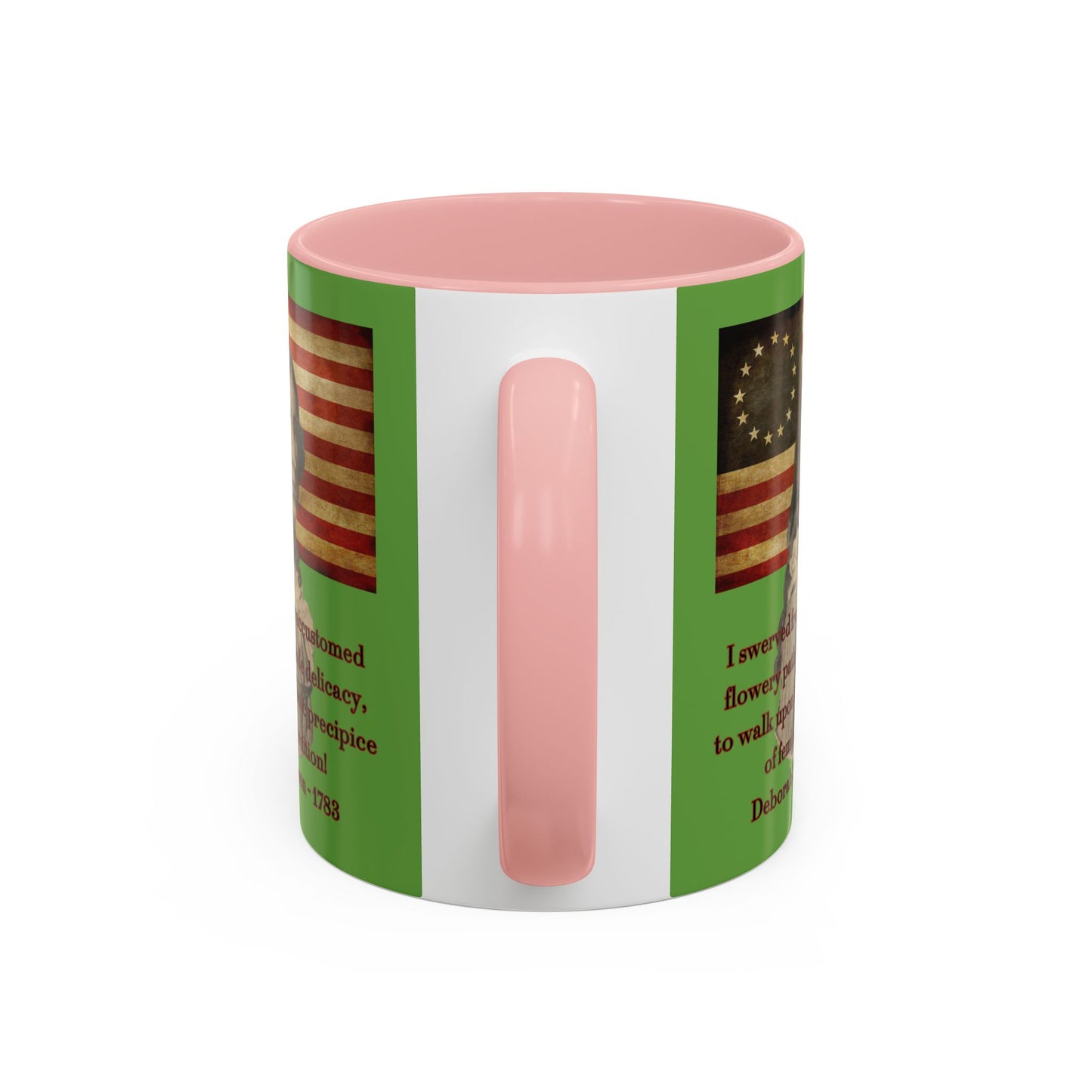 Deborah Sampson, America's Mulan Green Accent Mug by theGreenDragonTavern.shop