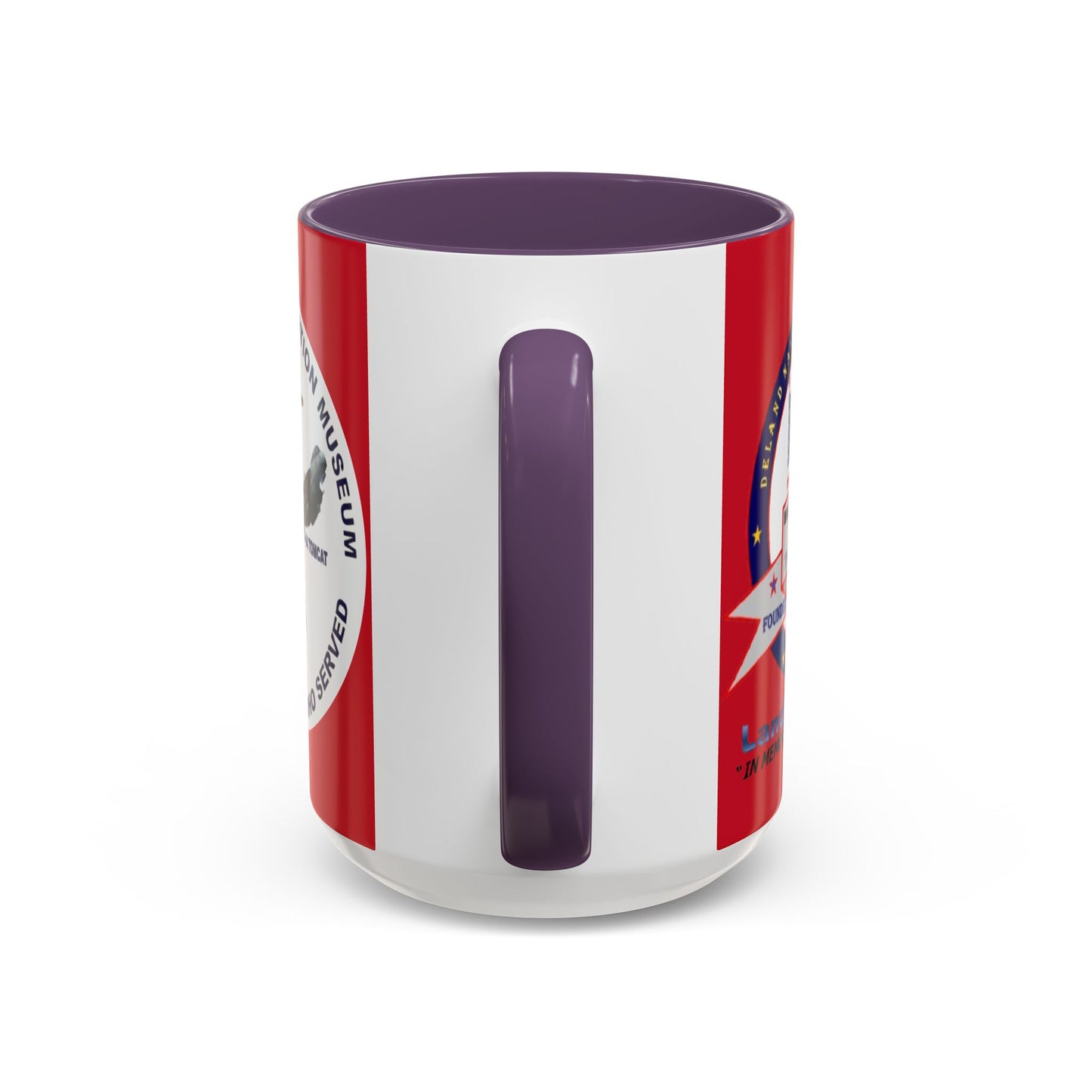 DNASM 2-sided, Founding & Student Art w/WhiteBG Red Accent Mug by theGreenDragonTavern.shop
