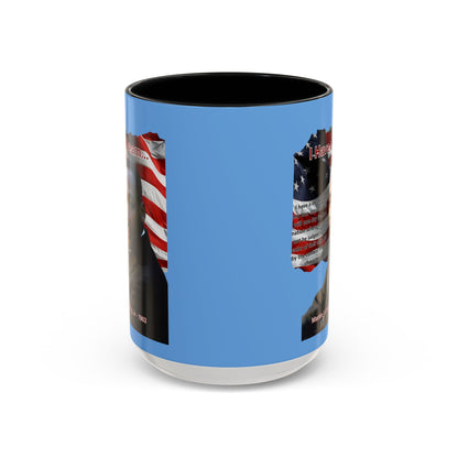 "I Have a Dream" MLKJr Blue Accent Mug by theGreenDragonTavern.shop
