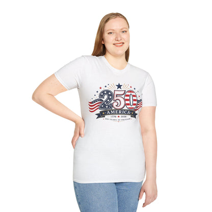 Happy 250th Anniversary America! Unisex T-Shirt by theGreenDragonTavern.shop