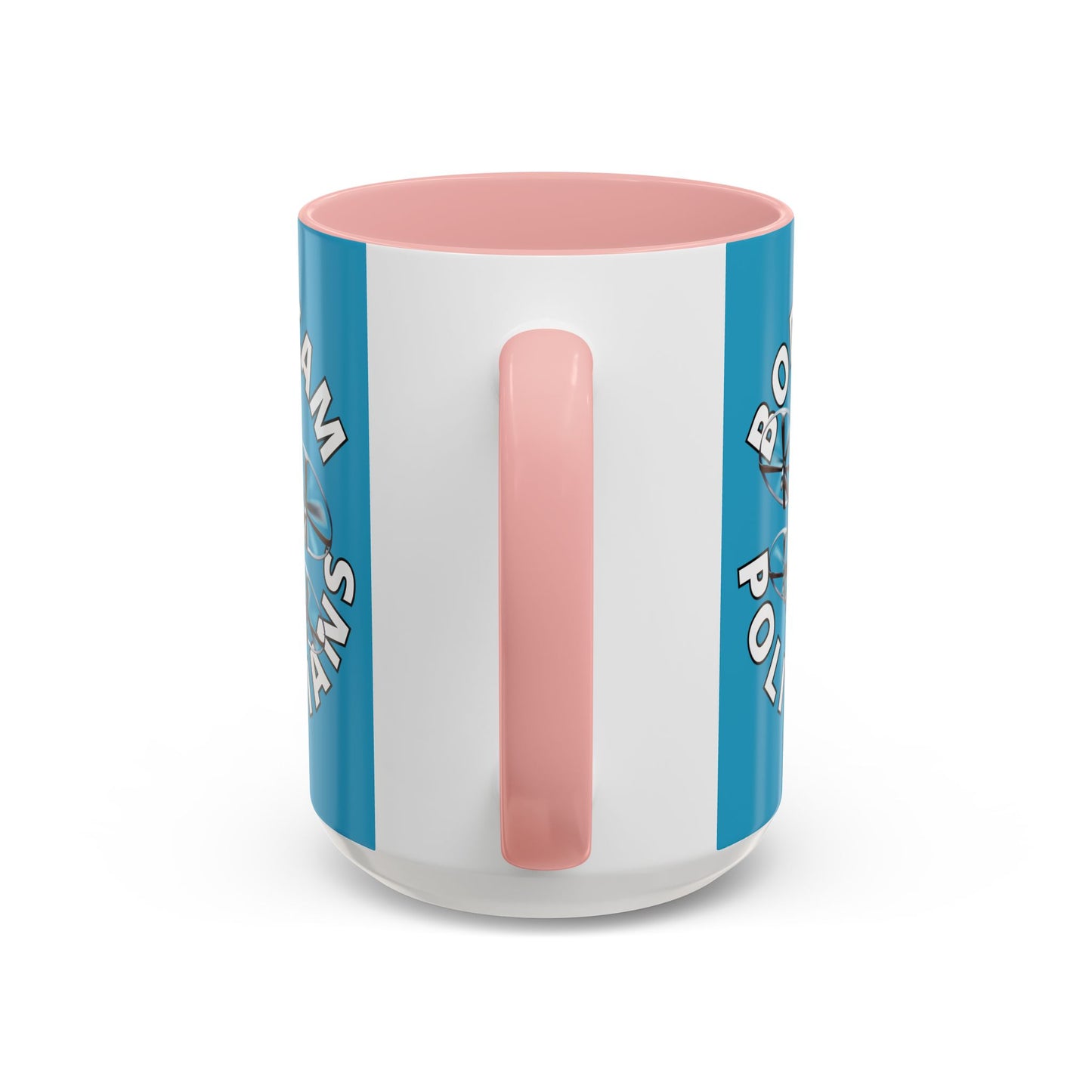 Bodycam the Politicians Drone Turquoise Accent Mug by theGreenDragonTavern.shop