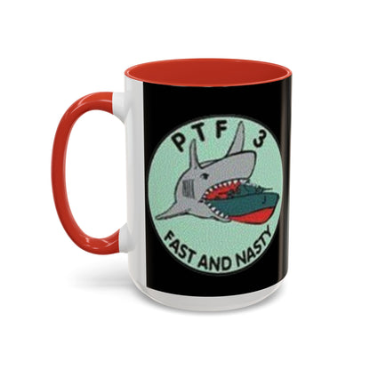 DNASM PTF-3 Black Accent Mug by theGreenDragonTavern.shop