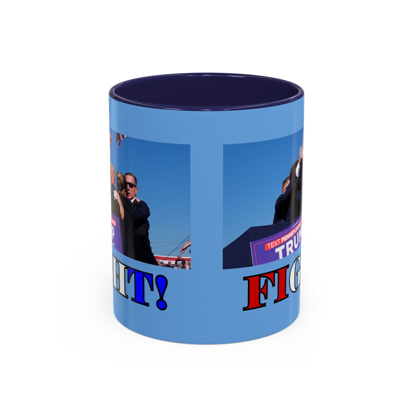 Fight! Accent Mug by theGreenDragonTavern.shop