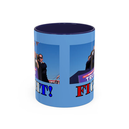 Fight! Accent Mug by theGreenDragonTavern.shop