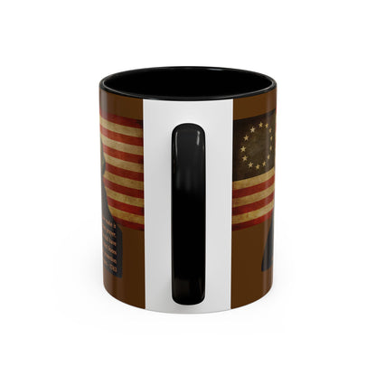 Washington's Earnest Prayer Brown Accent Mug by theGreenDragonTavern.shop